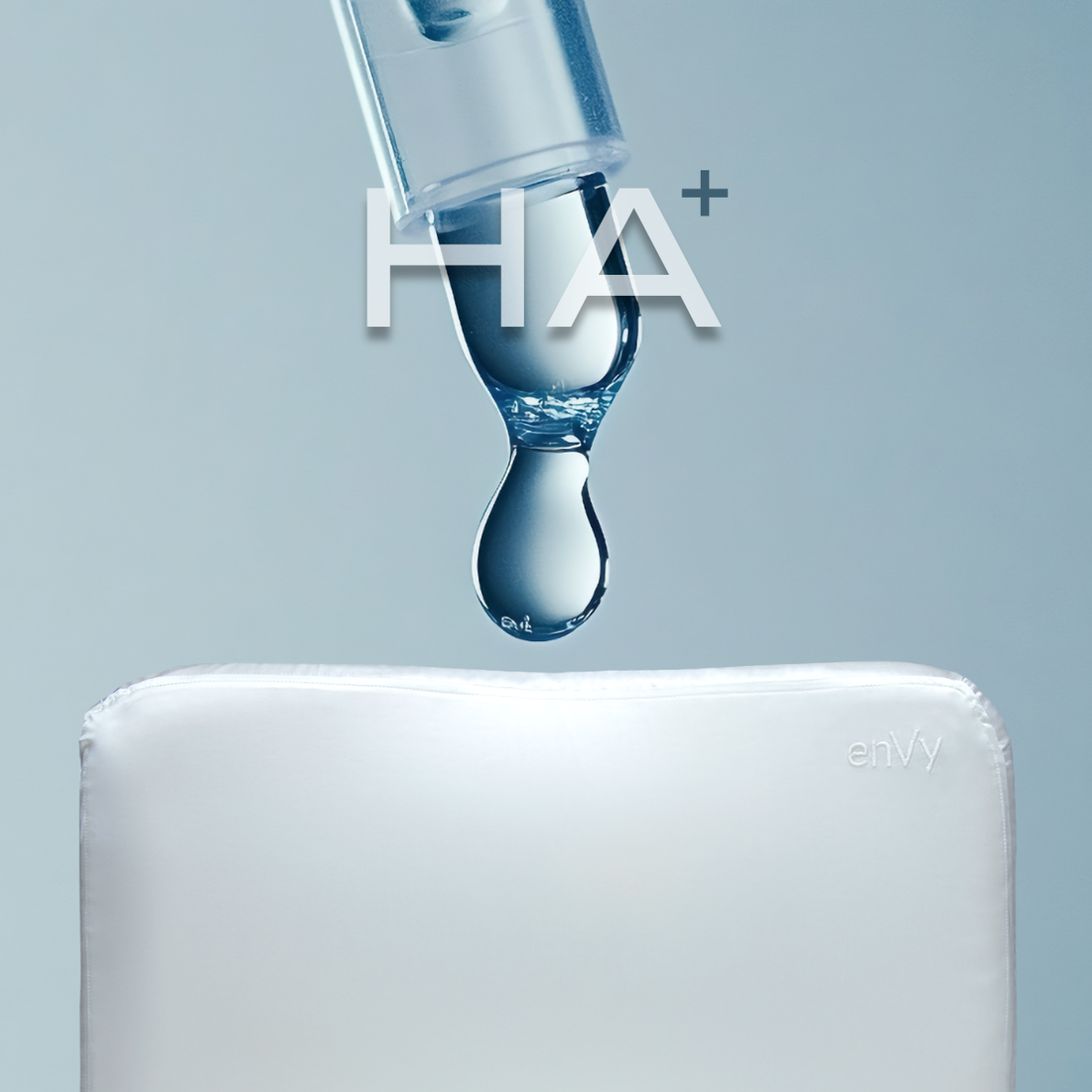 SILK Pillowcase infused with COPPER and HYALURONIC ACID for enVy Pillows (Full Size) - enVy Pillow