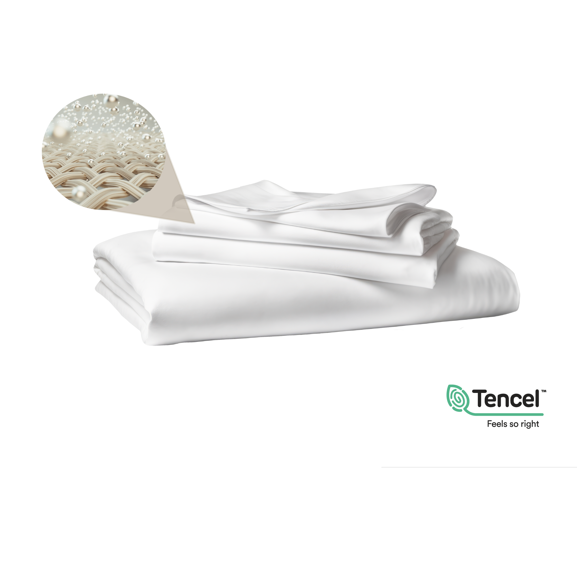 enVy COPPER-Infused Bed Sheet Euro Set – TENCEL™ Lyocell (Vegan SILK) - enVy Pillow