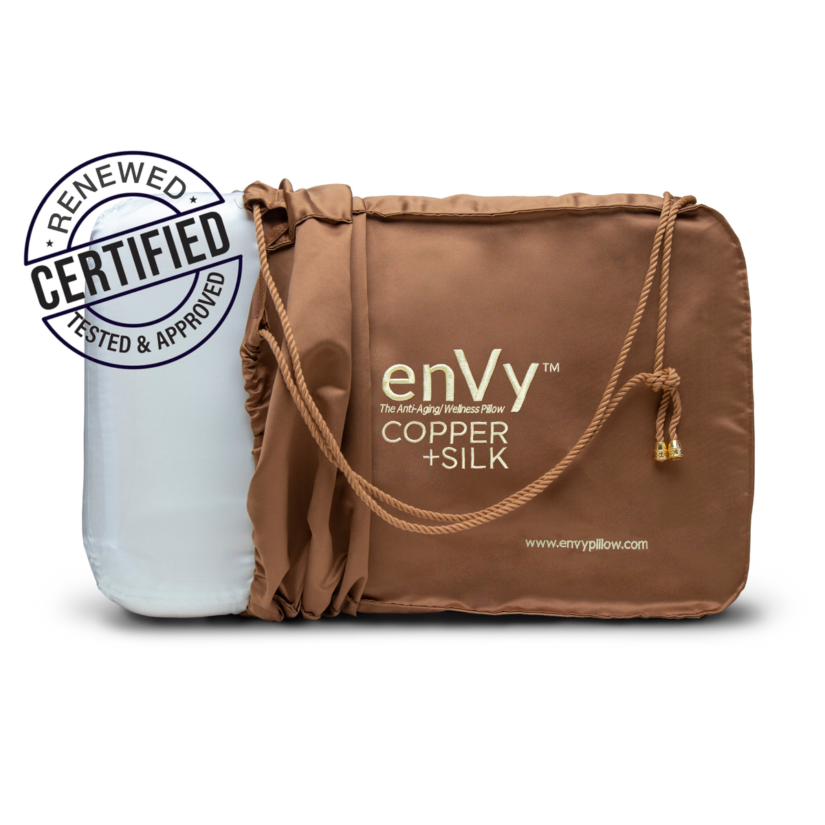 ReNEW™ Copper-Infused Anti-Wrinkle & Neck Support Pillow
