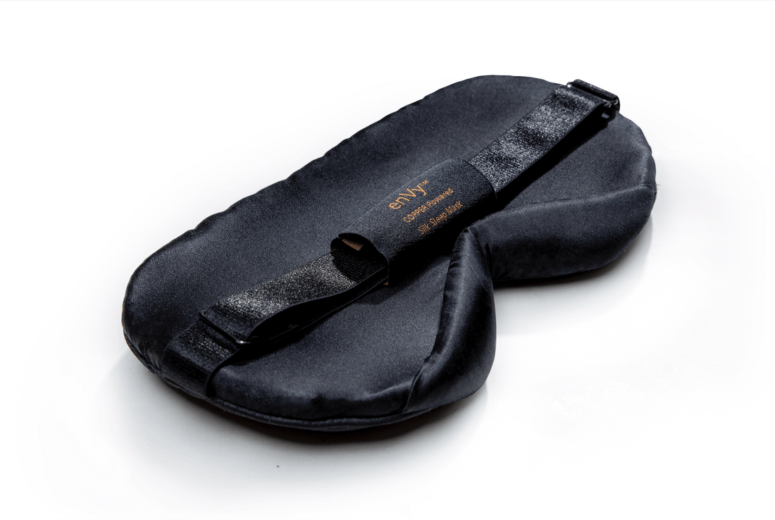 The COPPER infused Silk Eye Mask by enVy® - enVy Pillow