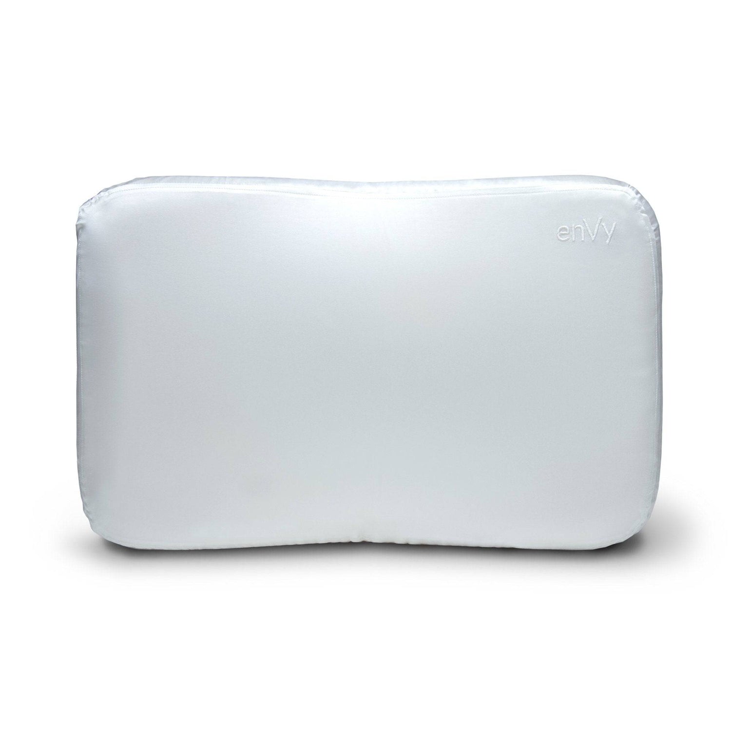 envy™ silk covered + copper powered natural latex anti-aging pillow