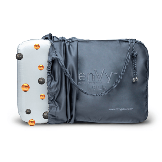 enVy® COPPER + ZINC + SILK 100 Natural Latex PROACTIVEAging Pillow