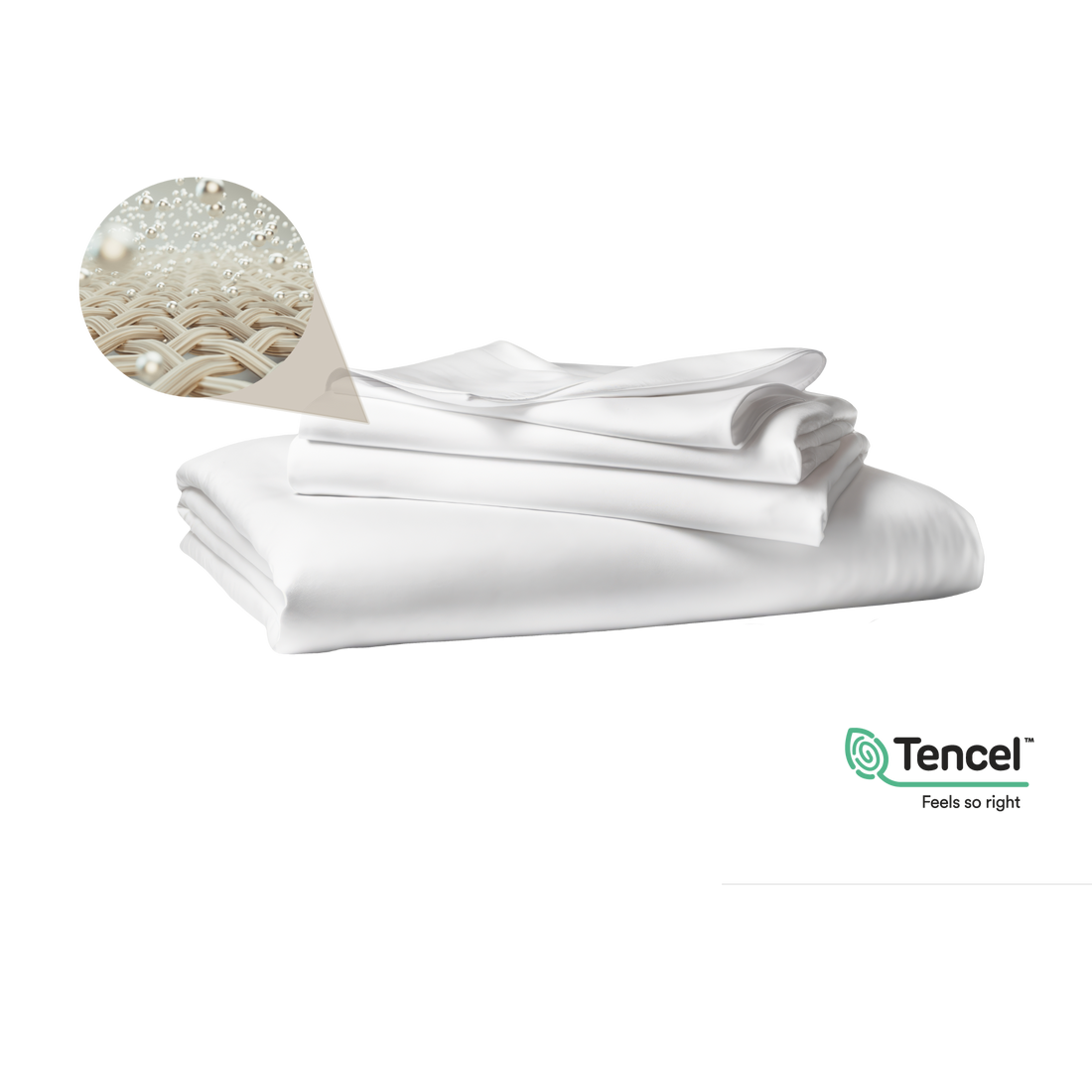 enVy COPPER-Infused Bed Sheet Euro Set – TENCEL™ Lyocell (Vegan SILK) - enVy Pillow