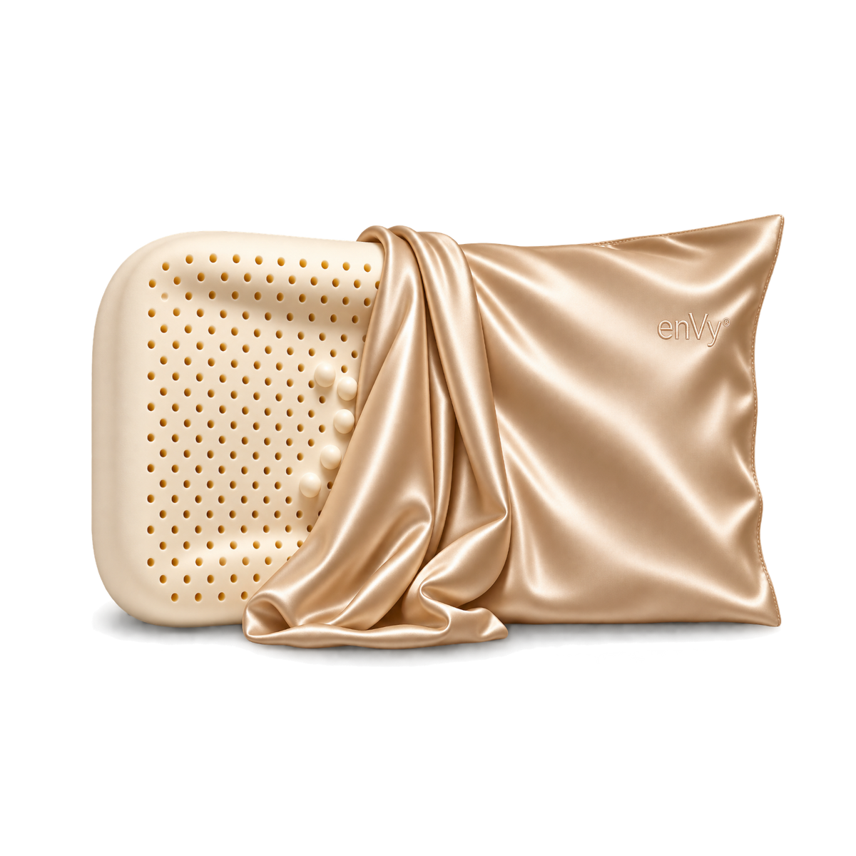 enVy® COPPER + ZINC Mulberry Silk Pillowcase | Tailored for enVy® Pillows