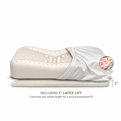 Anti-Wrinkle &amp; Neck Support Pillow | enVy® COPPER