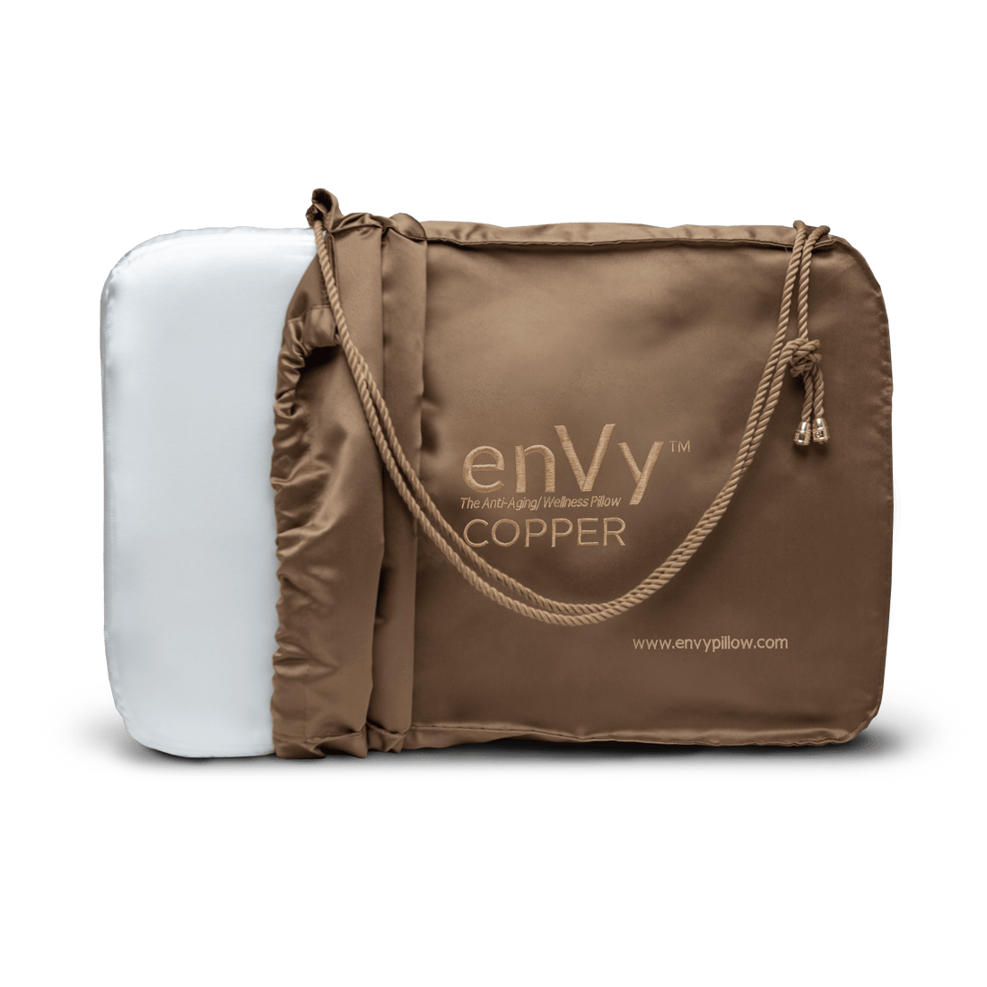 neck pain pillow for side and back sleepers Pillow with COPPER infused TENCEL by enVy