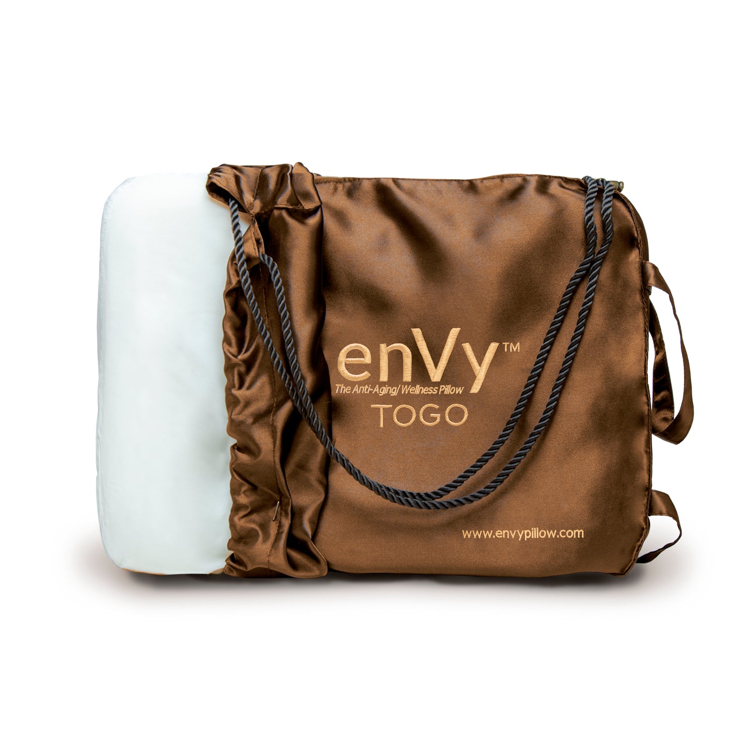 enVy TO GO Travel Pillow — COPPER + TENCEL™ or SILK- enVy Pillow