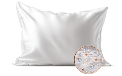 enVy COPPER + HYLA Mulberry Silk Pillowcase | Queen