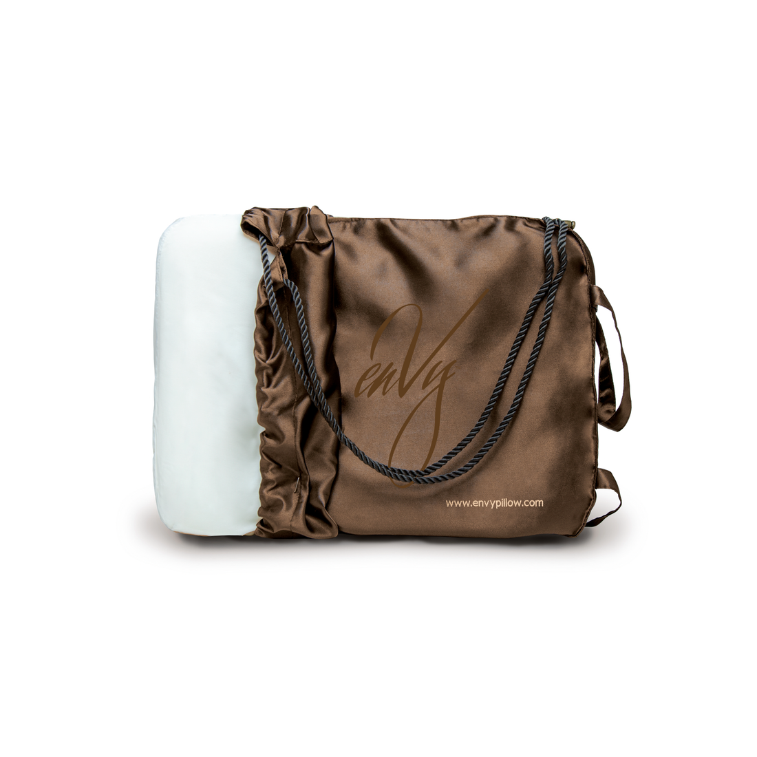 PROACTIVE-Aging Natural Latex Travel Pillow with COPPER infused TENCEL™ pillowcase by enVy® - enVy Pillow