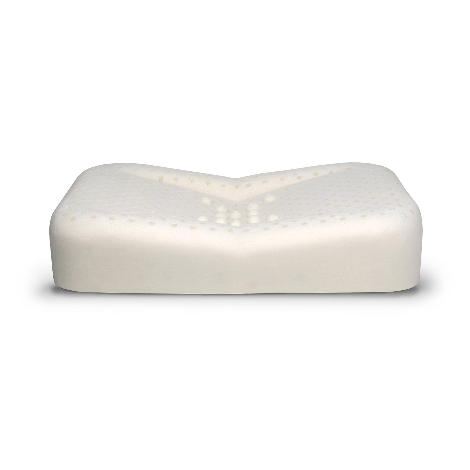envy™ silk covered + copper powered natural latex anti-aging pillow